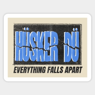 vintage 90s husker du fanwork Sticker